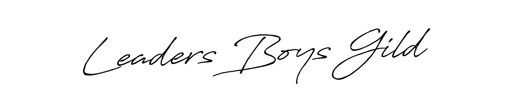 Make a short Leaders Boys Gild signature style. Manage your documents anywhere anytime using Antro_Vectra_Bolder. Create and add eSignatures, submit forms, share and send files easily. Leaders Boys Gild signature style 7 images and pictures png