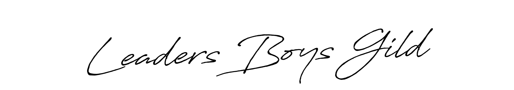 Make a short Leaders Boys Gild signature style. Manage your documents anywhere anytime using Antro_Vectra_Bolder. Create and add eSignatures, submit forms, share and send files easily. Leaders Boys Gild signature style 7 images and pictures png