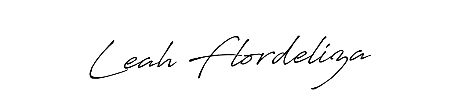 Antro_Vectra_Bolder is a professional signature style that is perfect for those who want to add a touch of class to their signature. It is also a great choice for those who want to make their signature more unique. Get Leah Flordeliza name to fancy signature for free. Leah Flordeliza signature style 7 images and pictures png