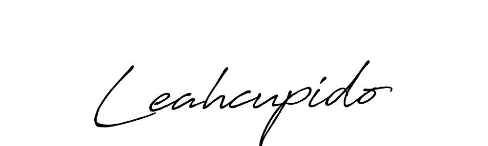 Similarly Antro_Vectra_Bolder is the best handwritten signature design. Signature creator online .You can use it as an online autograph creator for name Leahcupido. Leahcupido signature style 7 images and pictures png