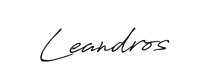 Once you've used our free online signature maker to create your best signature Antro_Vectra_Bolder style, it's time to enjoy all of the benefits that Leandros name signing documents. Leandros signature style 7 images and pictures png