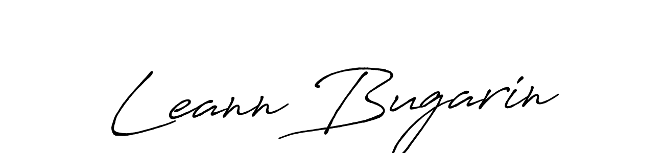 Here are the top 10 professional signature styles for the name Leann Bugarin. These are the best autograph styles you can use for your name. Leann Bugarin signature style 7 images and pictures png