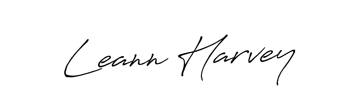 Also You can easily find your signature by using the search form. We will create Leann Harvey name handwritten signature images for you free of cost using Antro_Vectra_Bolder sign style. Leann Harvey signature style 7 images and pictures png
