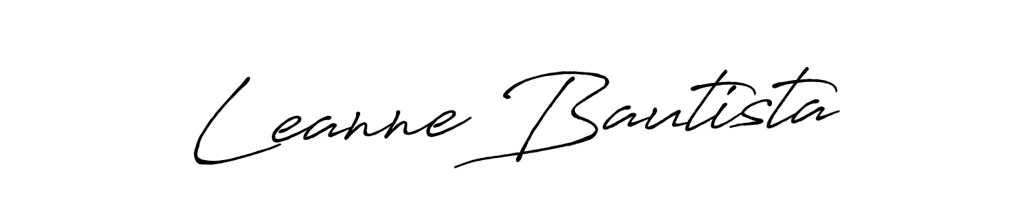 The best way (Antro_Vectra_Bolder) to make a short signature is to pick only two or three words in your name. The name Leanne Bautista include a total of six letters. For converting this name. Leanne Bautista signature style 7 images and pictures png