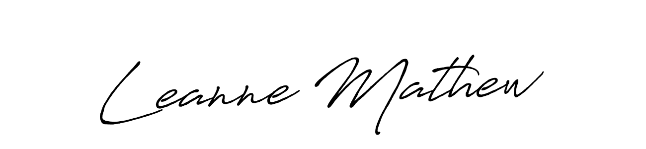 Similarly Antro_Vectra_Bolder is the best handwritten signature design. Signature creator online .You can use it as an online autograph creator for name Leanne Mathew. Leanne Mathew signature style 7 images and pictures png