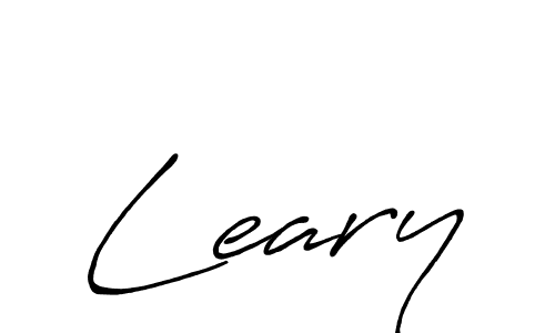 Similarly Antro_Vectra_Bolder is the best handwritten signature design. Signature creator online .You can use it as an online autograph creator for name Leary. Leary signature style 7 images and pictures png