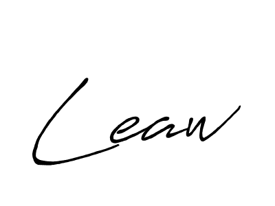 Similarly Antro_Vectra_Bolder is the best handwritten signature design. Signature creator online .You can use it as an online autograph creator for name Leaw. Leaw signature style 7 images and pictures png