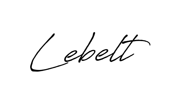 The best way (Antro_Vectra_Bolder) to make a short signature is to pick only two or three words in your name. The name Lebelt include a total of six letters. For converting this name. Lebelt signature style 7 images and pictures png