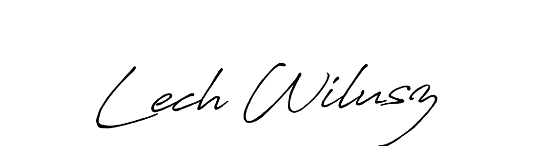Here are the top 10 professional signature styles for the name Lech Wilusz. These are the best autograph styles you can use for your name. Lech Wilusz signature style 7 images and pictures png