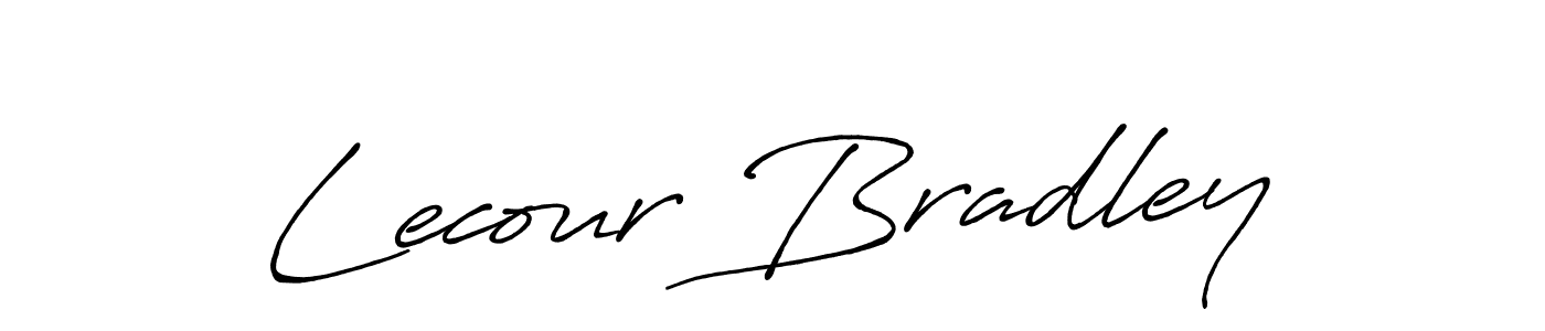 How to make Lecour Bradley signature? Antro_Vectra_Bolder is a professional autograph style. Create handwritten signature for Lecour Bradley name. Lecour Bradley signature style 7 images and pictures png