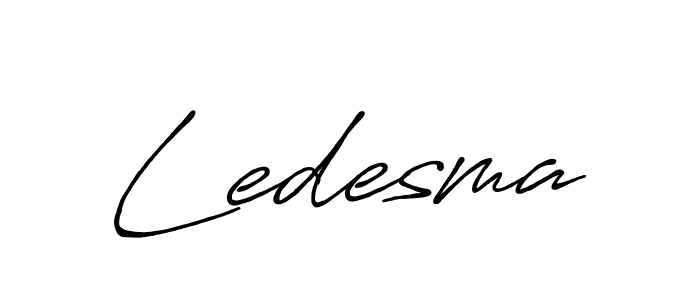 Also You can easily find your signature by using the search form. We will create Ledesma name handwritten signature images for you free of cost using Antro_Vectra_Bolder sign style. Ledesma signature style 7 images and pictures png