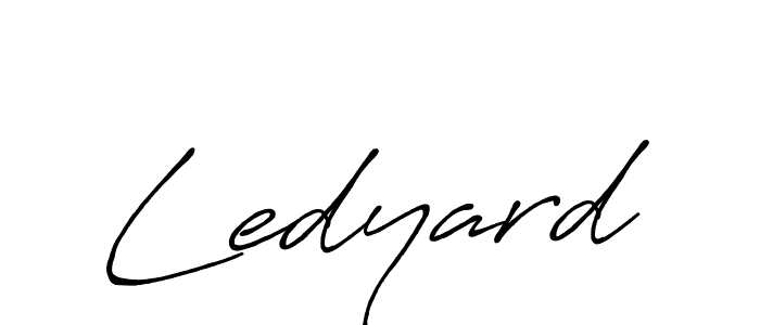 See photos of Ledyard official signature by Spectra . Check more albums & portfolios. Read reviews & check more about Antro_Vectra_Bolder font. Ledyard signature style 7 images and pictures png