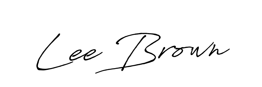 Use a signature maker to create a handwritten signature online. With this signature software, you can design (Antro_Vectra_Bolder) your own signature for name Lee Brown. Lee Brown signature style 7 images and pictures png
