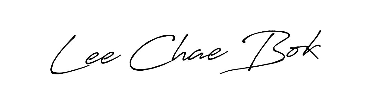 Also we have Lee Chae Bok name is the best signature style. Create professional handwritten signature collection using Antro_Vectra_Bolder autograph style. Lee Chae Bok signature style 7 images and pictures png