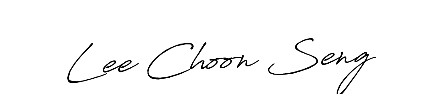 Similarly Antro_Vectra_Bolder is the best handwritten signature design. Signature creator online .You can use it as an online autograph creator for name Lee Choon Seng. Lee Choon Seng signature style 7 images and pictures png