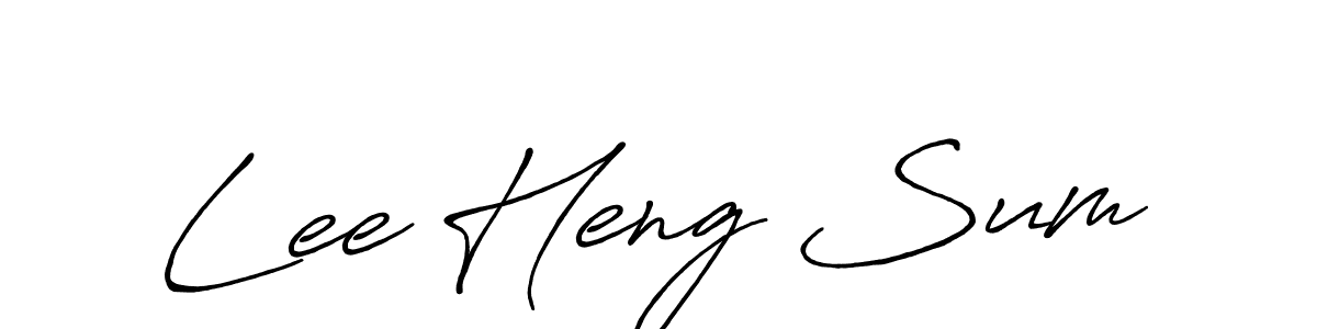 Best and Professional Signature Style for Lee Heng Sum. Antro_Vectra_Bolder Best Signature Style Collection. Lee Heng Sum signature style 7 images and pictures png