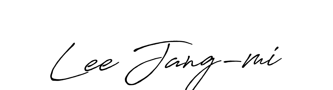 Once you've used our free online signature maker to create your best signature Antro_Vectra_Bolder style, it's time to enjoy all of the benefits that Lee Jang-mi name signing documents. Lee Jang-mi signature style 7 images and pictures png