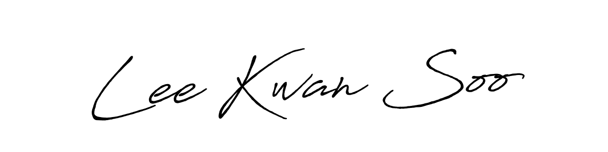 Lee Kwan Soo stylish signature style. Best Handwritten Sign (Antro_Vectra_Bolder) for my name. Handwritten Signature Collection Ideas for my name Lee Kwan Soo. Lee Kwan Soo signature style 7 images and pictures png