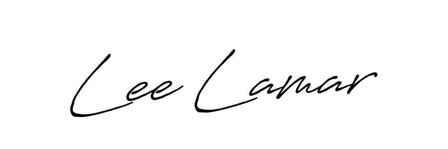 Lee Lamar stylish signature style. Best Handwritten Sign (Antro_Vectra_Bolder) for my name. Handwritten Signature Collection Ideas for my name Lee Lamar. Lee Lamar signature style 7 images and pictures png