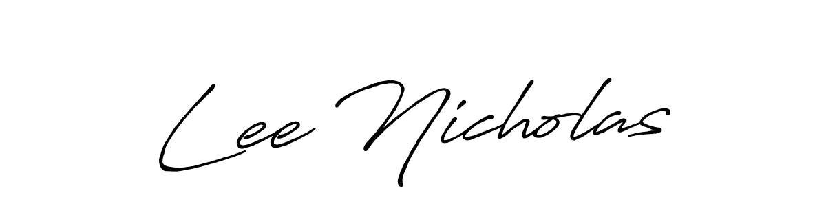 Here are the top 10 professional signature styles for the name Lee Nicholas. These are the best autograph styles you can use for your name. Lee Nicholas signature style 7 images and pictures png