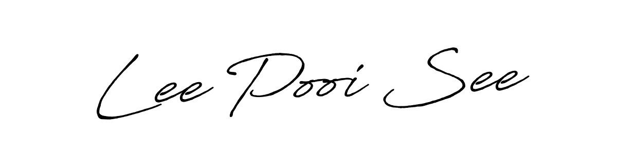 Make a short Lee Pooi See signature style. Manage your documents anywhere anytime using Antro_Vectra_Bolder. Create and add eSignatures, submit forms, share and send files easily. Lee Pooi See signature style 7 images and pictures png