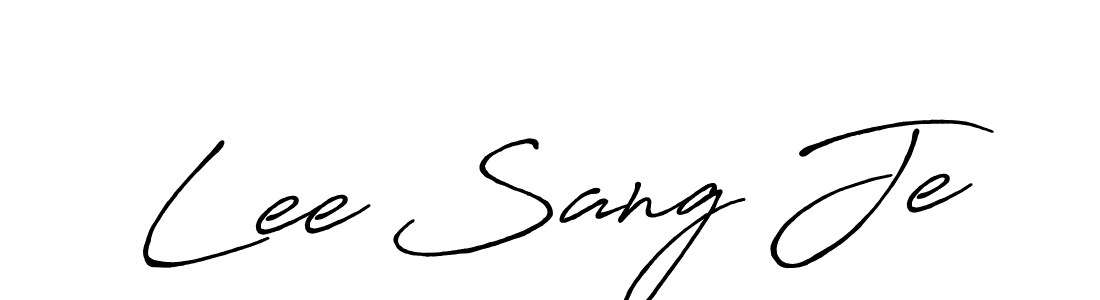 This is the best signature style for the Lee Sang Je name. Also you like these signature font (Antro_Vectra_Bolder). Mix name signature. Lee Sang Je signature style 7 images and pictures png