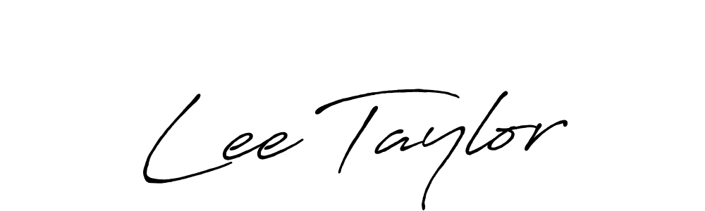 It looks lik you need a new signature style for name Lee Taylor. Design unique handwritten (Antro_Vectra_Bolder) signature with our free signature maker in just a few clicks. Lee Taylor signature style 7 images and pictures png