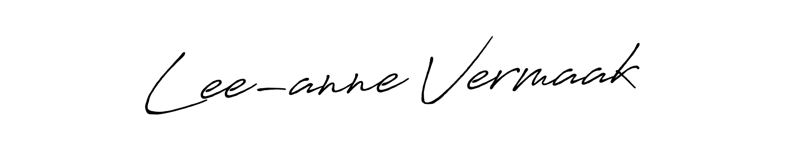The best way (Antro_Vectra_Bolder) to make a short signature is to pick only two or three words in your name. The name Lee-anne Vermaak include a total of six letters. For converting this name. Lee-anne Vermaak signature style 7 images and pictures png