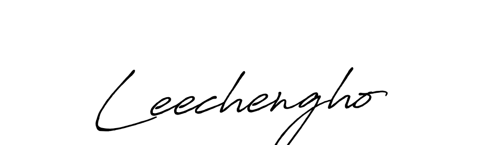 How to Draw Leechengho signature style? Antro_Vectra_Bolder is a latest design signature styles for name Leechengho. Leechengho signature style 7 images and pictures png