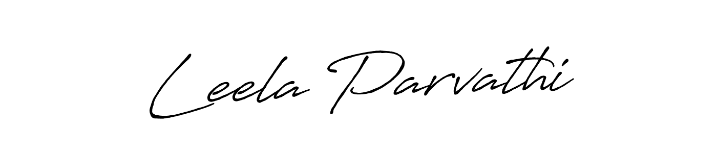 Also You can easily find your signature by using the search form. We will create Leela Parvathi name handwritten signature images for you free of cost using Antro_Vectra_Bolder sign style. Leela Parvathi signature style 7 images and pictures png