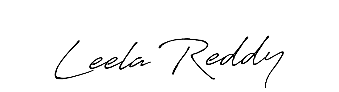 How to make Leela Reddy name signature. Use Antro_Vectra_Bolder style for creating short signs online. This is the latest handwritten sign. Leela Reddy signature style 7 images and pictures png
