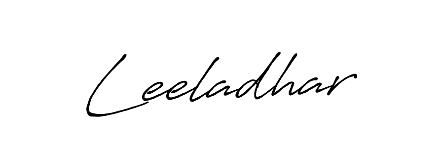 Also we have Leeladhar name is the best signature style. Create professional handwritten signature collection using Antro_Vectra_Bolder autograph style. Leeladhar signature style 7 images and pictures png