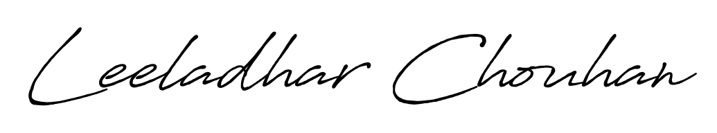 Build your personal autograph collection for name Leeladhar Chouhan with Antro_Vectra_Bolder design. Browse, select, and save your favorites. Leeladhar Chouhan signature style 7 images and pictures png