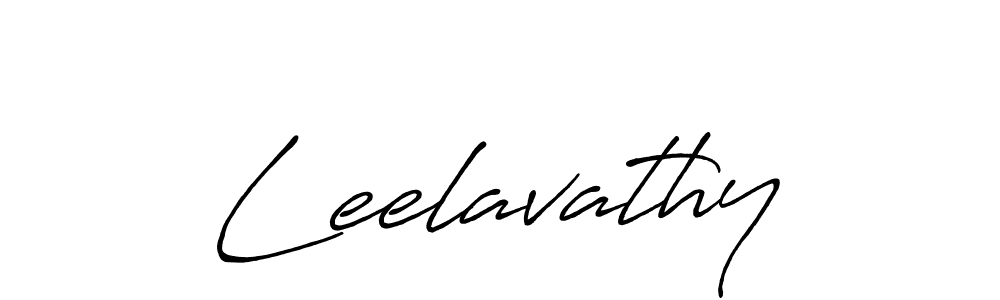 Use a signature maker to create a handwritten signature online. With this signature software, you can design (Antro_Vectra_Bolder) your own signature for name Leelavathy. Leelavathy signature style 7 images and pictures png