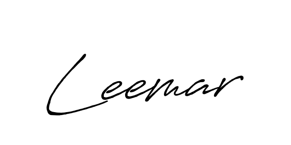 Design your own signature with our free online signature maker. With this signature software, you can create a handwritten (Antro_Vectra_Bolder) signature for name Leemar. Leemar signature style 7 images and pictures png