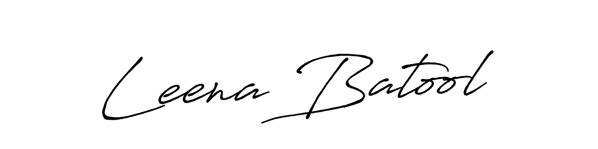 Once you've used our free online signature maker to create your best signature Antro_Vectra_Bolder style, it's time to enjoy all of the benefits that Leena Batool name signing documents. Leena Batool signature style 7 images and pictures png