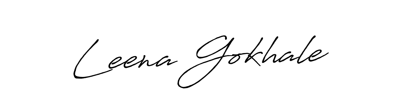 How to Draw Leena Gokhale signature style? Antro_Vectra_Bolder is a latest design signature styles for name Leena Gokhale. Leena Gokhale signature style 7 images and pictures png