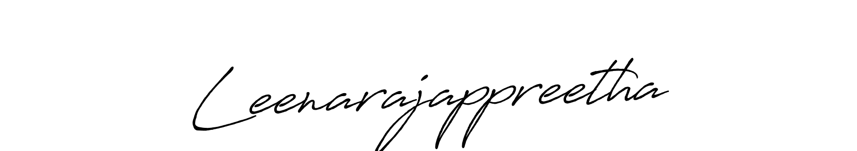 Make a beautiful signature design for name Leenarajappreetha. Use this online signature maker to create a handwritten signature for free. Leenarajappreetha signature style 7 images and pictures png