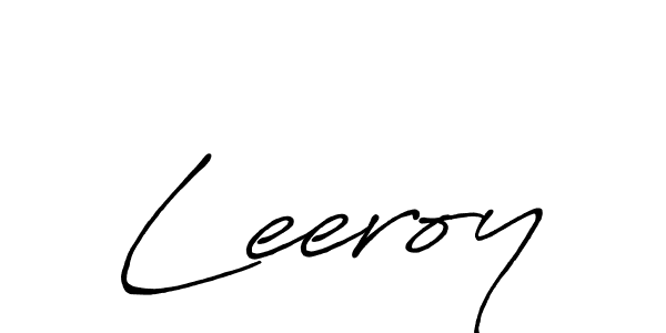 Once you've used our free online signature maker to create your best signature Antro_Vectra_Bolder style, it's time to enjoy all of the benefits that Leeroy name signing documents. Leeroy signature style 7 images and pictures png