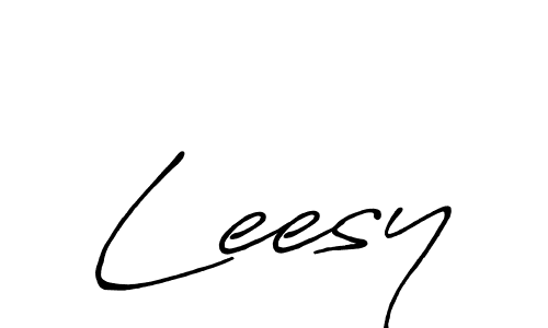 You should practise on your own different ways (Antro_Vectra_Bolder) to write your name (Leesy) in signature. don't let someone else do it for you. Leesy signature style 7 images and pictures png