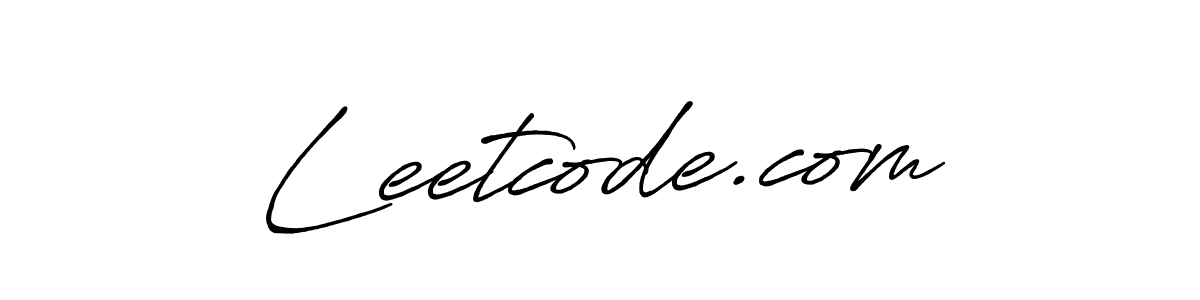 How to make Leetcode.com name signature. Use Antro_Vectra_Bolder style for creating short signs online. This is the latest handwritten sign. Leetcode.com signature style 7 images and pictures png