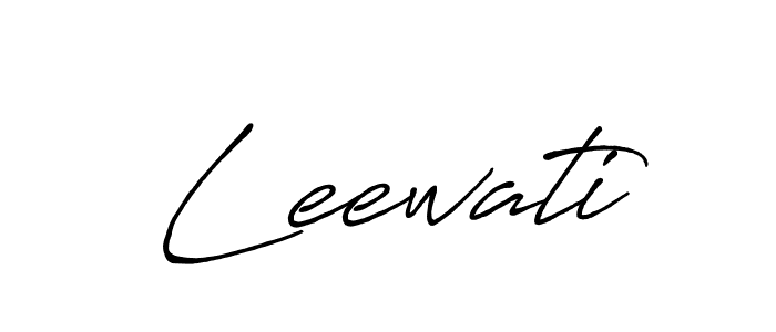 Leewati stylish signature style. Best Handwritten Sign (Antro_Vectra_Bolder) for my name. Handwritten Signature Collection Ideas for my name Leewati. Leewati signature style 7 images and pictures png