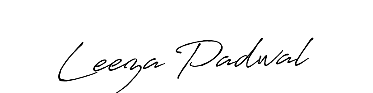 if you are searching for the best signature style for your name Leeza Padwal. so please give up your signature search. here we have designed multiple signature styles  using Antro_Vectra_Bolder. Leeza Padwal signature style 7 images and pictures png