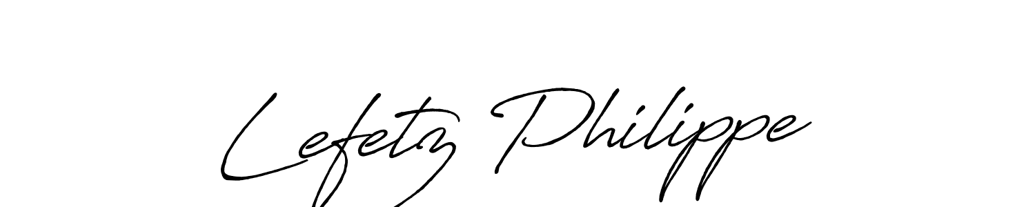 You should practise on your own different ways (Antro_Vectra_Bolder) to write your name (Lefetz Philippe) in signature. don't let someone else do it for you. Lefetz Philippe signature style 7 images and pictures png