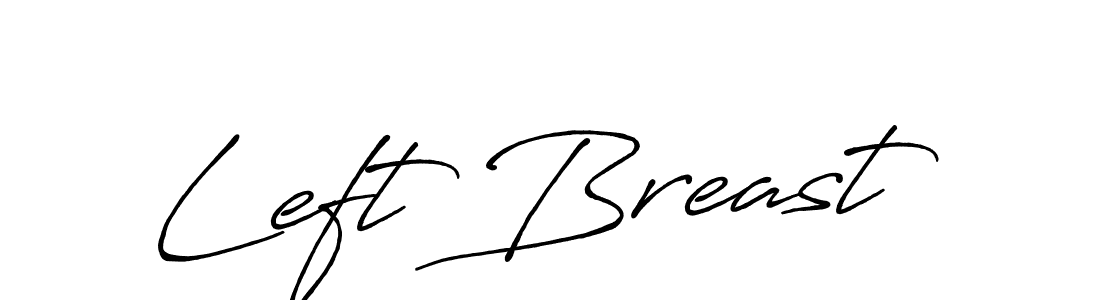 It looks lik you need a new signature style for name Left Breast. Design unique handwritten (Antro_Vectra_Bolder) signature with our free signature maker in just a few clicks. Left Breast signature style 7 images and pictures png