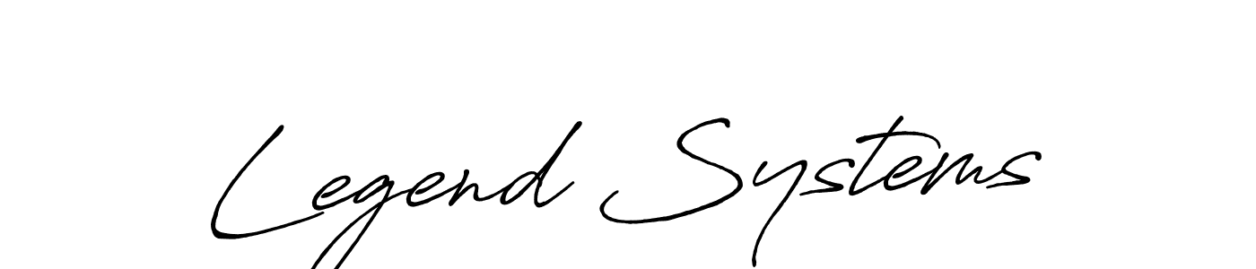 Similarly Antro_Vectra_Bolder is the best handwritten signature design. Signature creator online .You can use it as an online autograph creator for name Legend Systems. Legend Systems signature style 7 images and pictures png