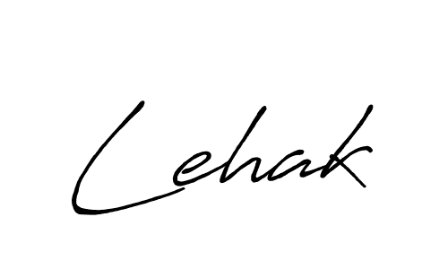 How to make Lehak signature? Antro_Vectra_Bolder is a professional autograph style. Create handwritten signature for Lehak name. Lehak signature style 7 images and pictures png