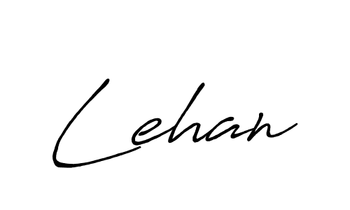 How to make Lehan name signature. Use Antro_Vectra_Bolder style for creating short signs online. This is the latest handwritten sign. Lehan signature style 7 images and pictures png