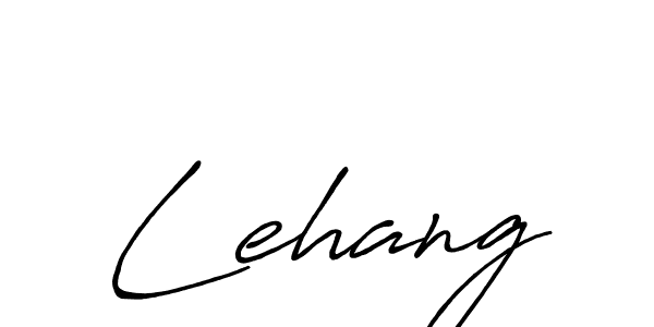 Use a signature maker to create a handwritten signature online. With this signature software, you can design (Antro_Vectra_Bolder) your own signature for name Lehang. Lehang signature style 7 images and pictures png
