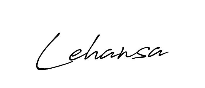 The best way (Antro_Vectra_Bolder) to make a short signature is to pick only two or three words in your name. The name Lehansa include a total of six letters. For converting this name. Lehansa signature style 7 images and pictures png